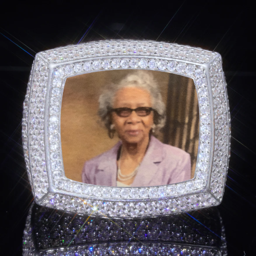 3D CUSTOM PICTURE ICED RING