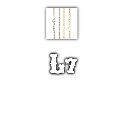 Custom Letters Freibeuter Font Necklace