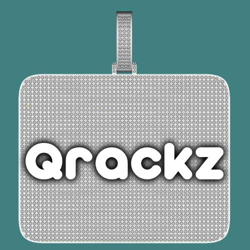 CUSTOM LETTER NECKLACE 3D BIG SQUARE