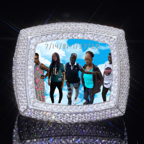 3D CUSTOM PICTURE ICED RING