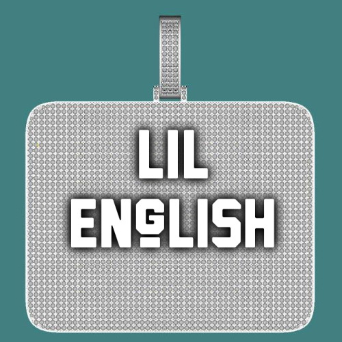 CUSTOM LETTER NECKLACE 3D BIG SQUARE