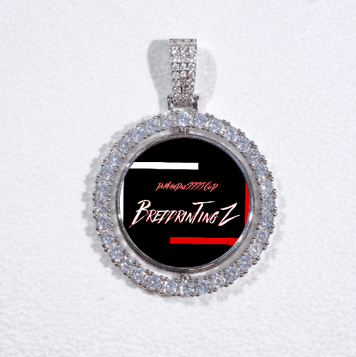 3D Spinning 2-Faced Custom Picture Pendant