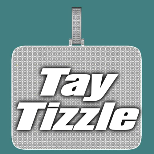 CUSTOM LETTER NECKLACE 3D BIG SQUARE