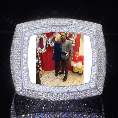 3D CUSTOM PICTURE ICED RING