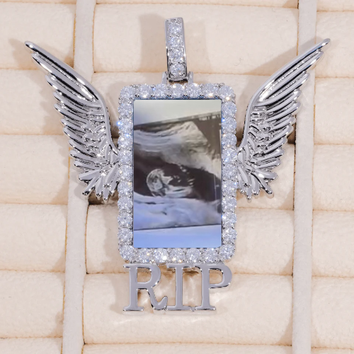 RIP WING 3D CUSTOM PICTURE PENDANT