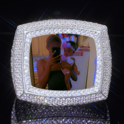 3D CUSTOM PICTURE ICED RING