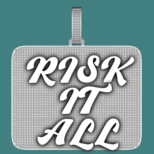 CUSTOM LETTER NECKLACE 3D BIG SQUARE