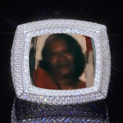 3D CUSTOM PICTURE ICED RING