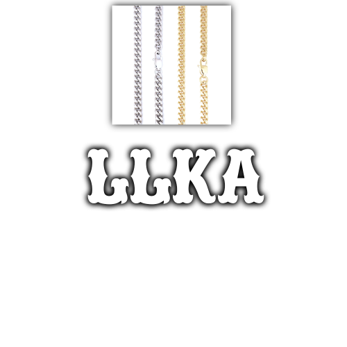 Custom Letters Freibeuter Font Necklace