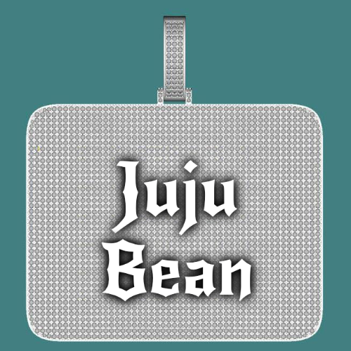 CUSTOM LETTER NECKLACE 3D BIG SQUARE