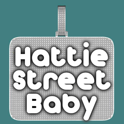 CUSTOM LETTER NECKLACE 3D BIG SQUARE