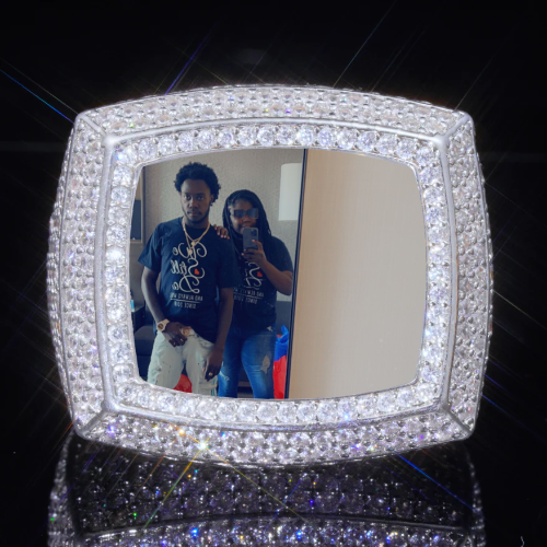 3D CUSTOM PICTURE ICED RING