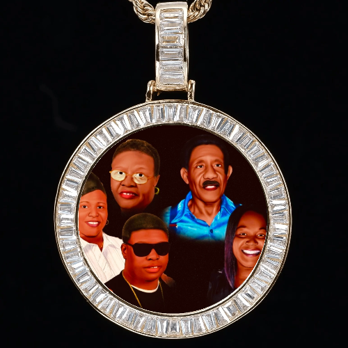 CUSTOM PICTURE PENDANT STYLE-2