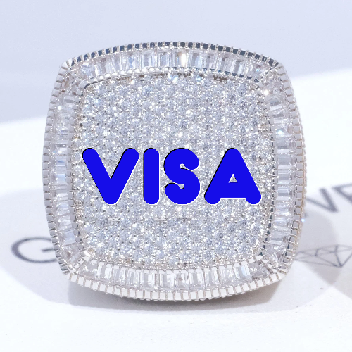 CUSTOM LETTER 3D ICED RING