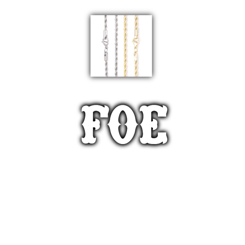 Custom Letters Freibeuter Font Necklace