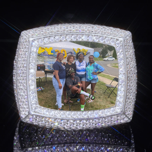 3D CUSTOM PICTURE ICED RING