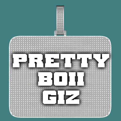 CUSTOM LETTER NECKLACE 3D BIG SQUARE