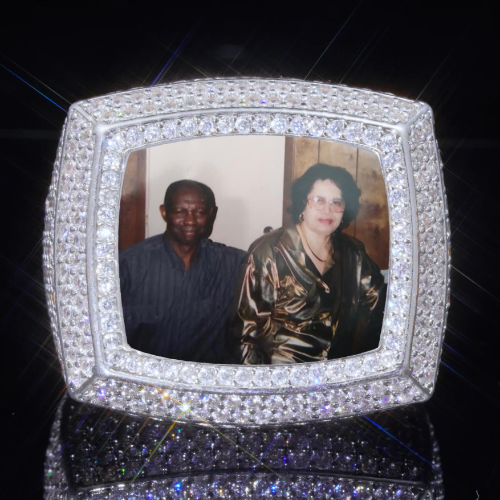 3D CUSTOM PICTURE ICED RING