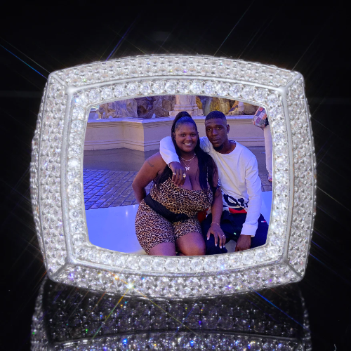 3D CUSTOM PICTURE ICED RING