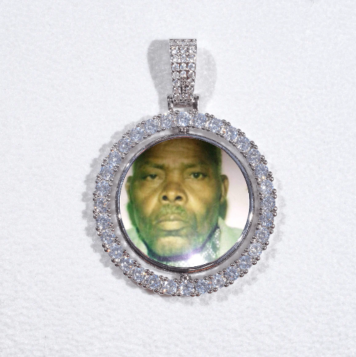 3D Spinning 2-Faced Custom Picture Pendant
