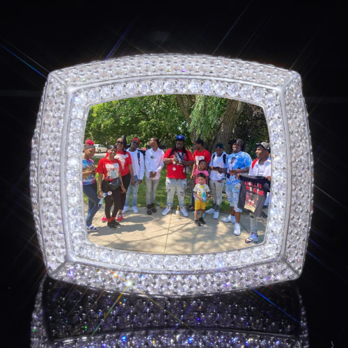 3D CUSTOM PICTURE ICED RING