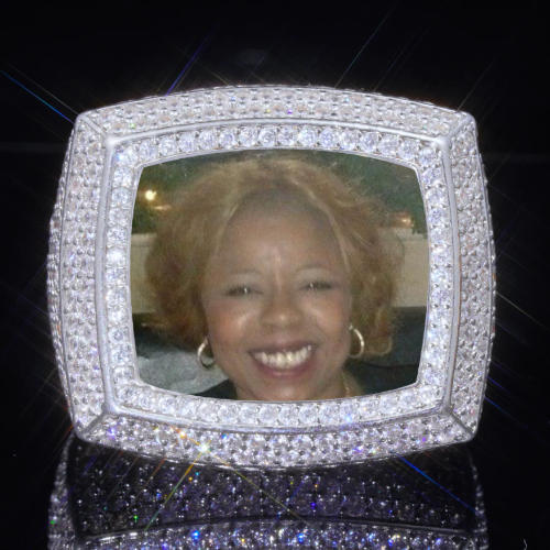 3D CUSTOM PICTURE ICED RING