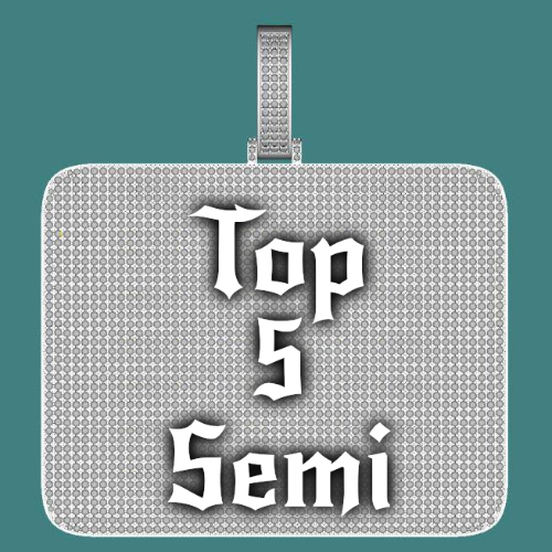 CUSTOM LETTER NECKLACE 3D BIG SQUARE