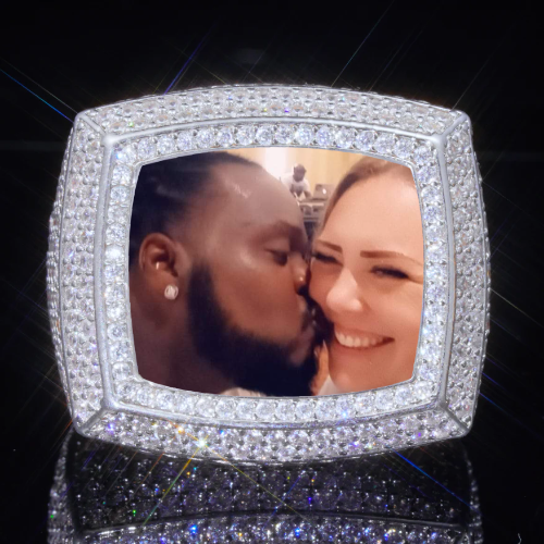 3D CUSTOM PICTURE ICED RING