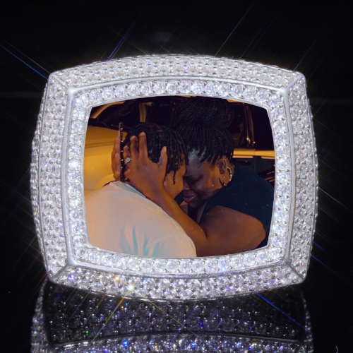 3D CUSTOM PICTURE ICED RING
