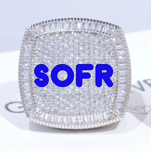 CUSTOM LETTER 3D ICED RING