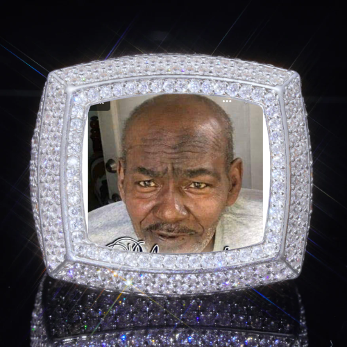 3D CUSTOM PICTURE ICED RING