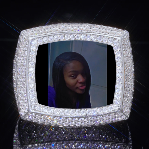 3D CUSTOM PICTURE ICED RING