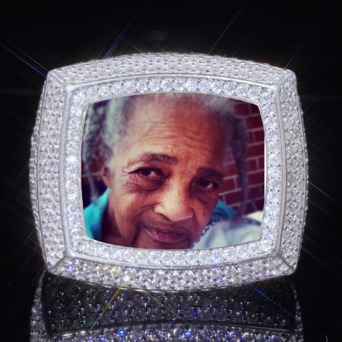 3D CUSTOM PICTURE ICED RING