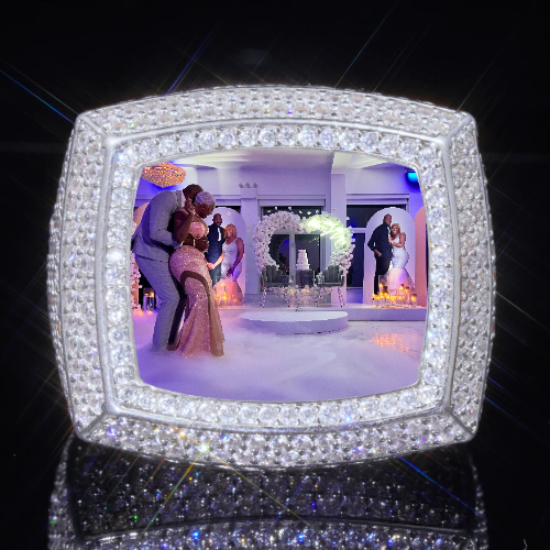3D CUSTOM PICTURE ICED RING