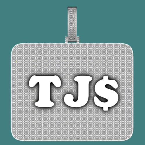 CUSTOM LETTER NECKLACE 3D BIG SQUARE