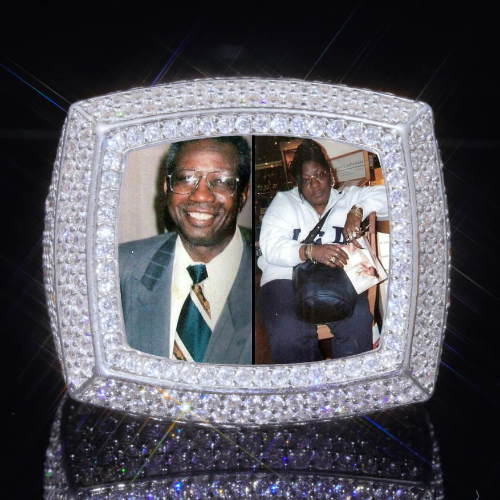 3D CUSTOM PICTURE ICED RING