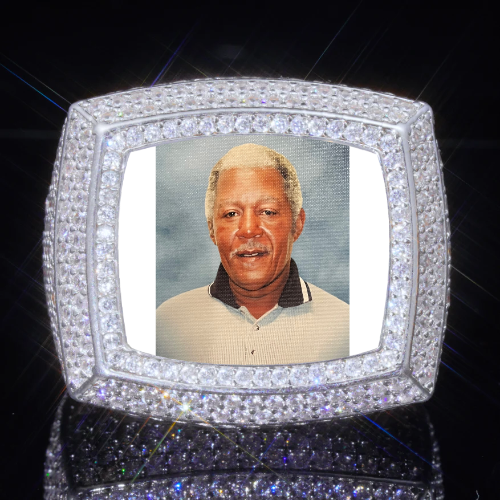 3D CUSTOM PICTURE ICED RING