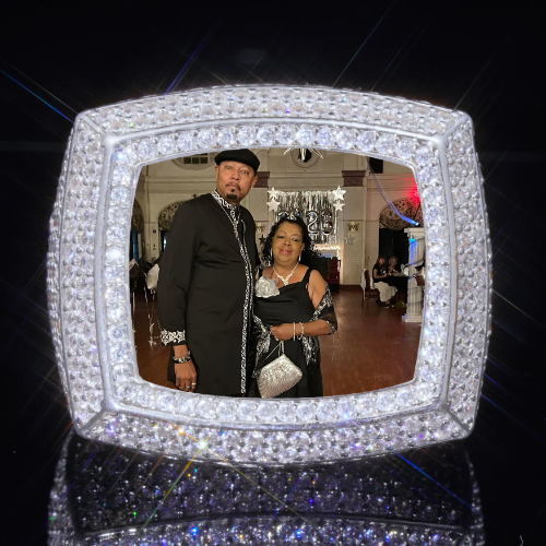 3D CUSTOM PICTURE ICED RING