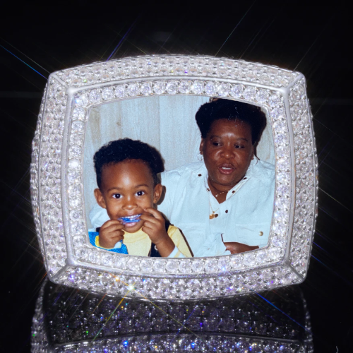 3D CUSTOM PICTURE ICED RING