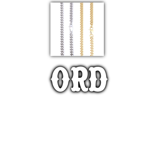 Custom Letters Freibeuter Font Necklace