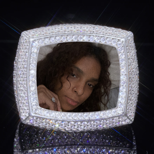 3D CUSTOM PICTURE ICED RING