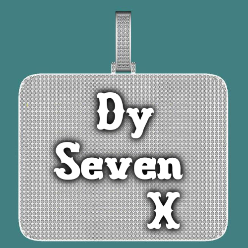 CUSTOM LETTER NECKLACE 3D BIG SQUARE