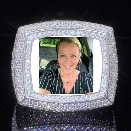 3D CUSTOM PICTURE ICED RING