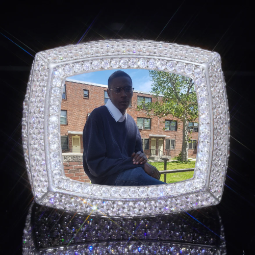 3D CUSTOM PICTURE ICED RING