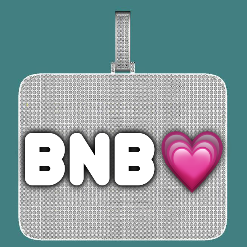 CUSTOM LETTER NECKLACE 3D BIG SQUARE