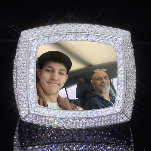 3D CUSTOM PICTURE ICED RING