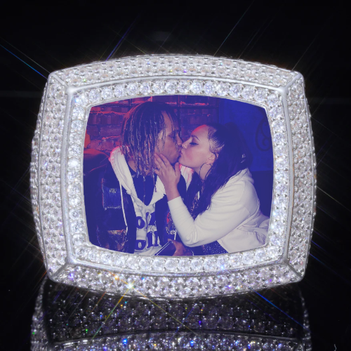 3D CUSTOM PICTURE ICED RING