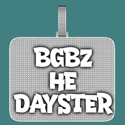 CUSTOM LETTER NECKLACE 3D BIG SQUARE