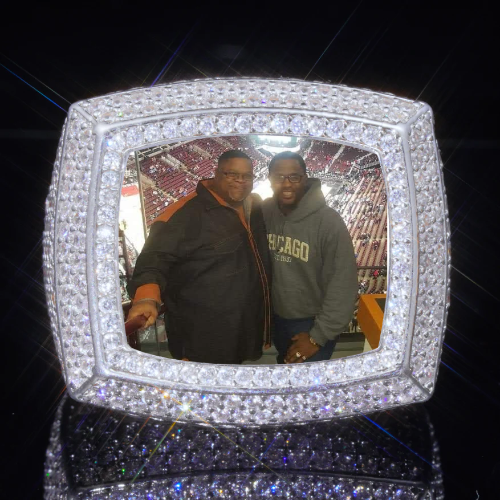 3D CUSTOM PICTURE ICED RING