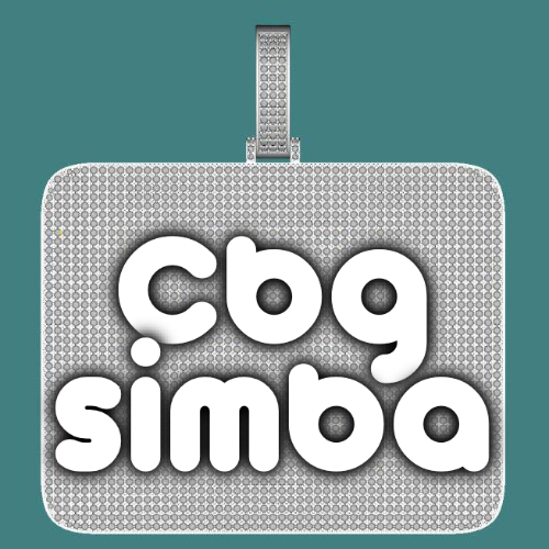 CUSTOM LETTER NECKLACE 3D BIG SQUARE